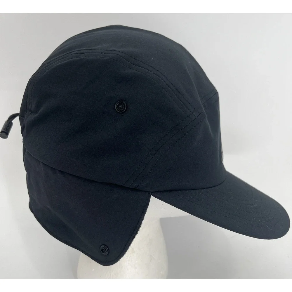 Adidas Superlite Earflap Cap Hat Fleece Lined Reflective Strips Running Hiking